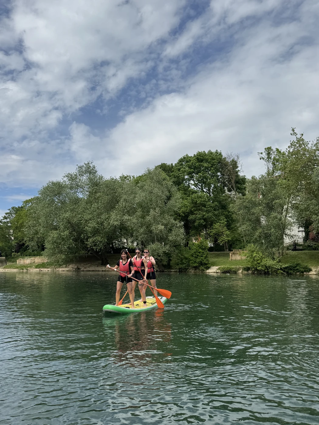 Balade en paddle sur la Marne